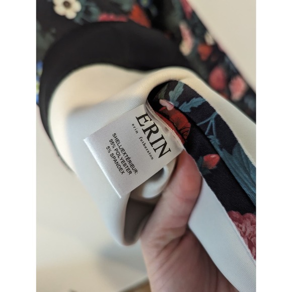 Anthropologie Erin Fetherston Floral Skater Circle Dress - Picture 6 of 7